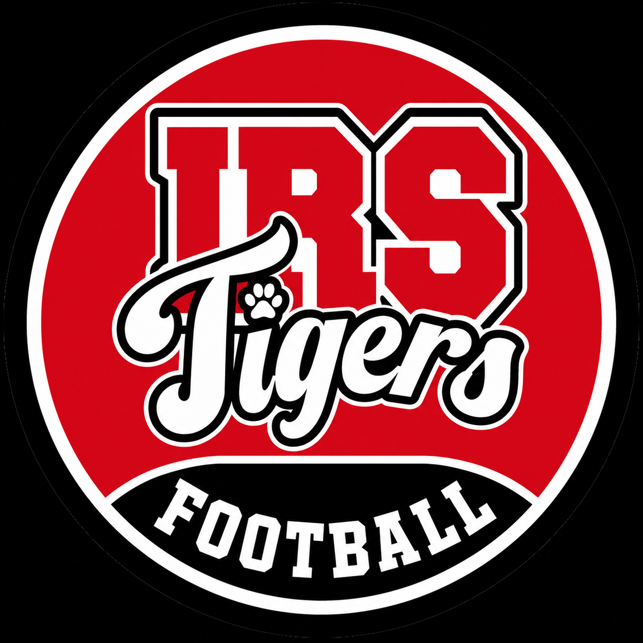 Indian River School Tigers Football logo