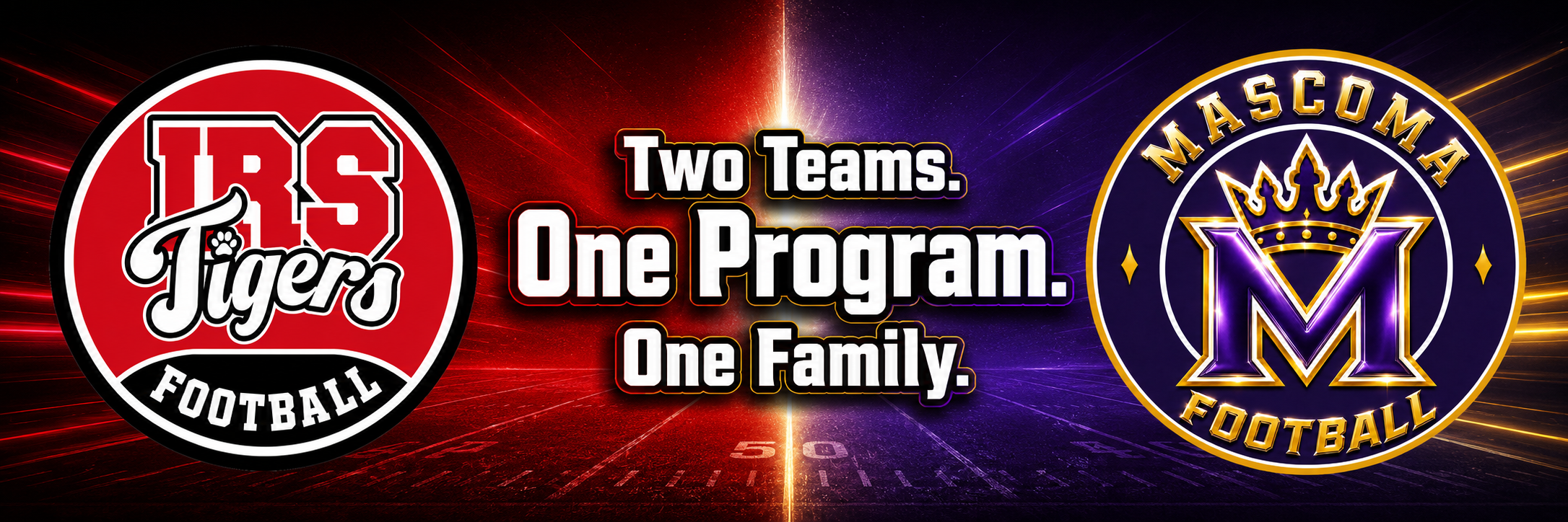 Indian River Tigers and Mascoma Football — Two Teams. One Program. One Family.